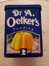 Dr A. Oetker‘s  Nostalgiedose  aus dem Jahr 2000 gut erhalten