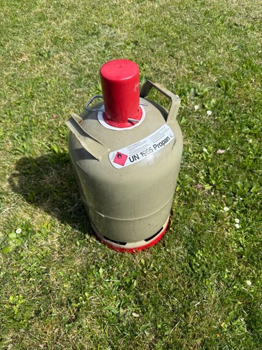 Stahl gasflasche grau - gasflasche,