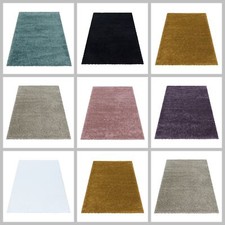 Teppich Hochflor Einfarbig