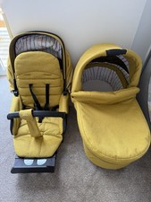 Hartan Xperia GTS senfgelb (Babywanne + Kinderwagenplatte + Bezüge, ohne Untergestell)