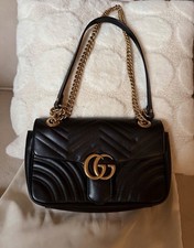 Neue Gucci Tasche GG Marmont Schwarz (Fullset)