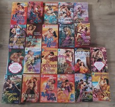 22 Historische Liebesromane -- Bücherpaket Konvolut -- Alle Heyne Romane für Sie