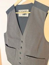 Rokker  Tweed Vest Dark Grey XXL