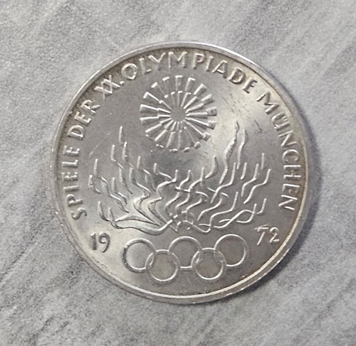 Silbermünze 1972 d - silbermünze,