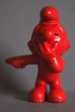 Schleich Schlumpf Rohling rot