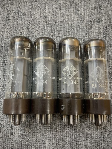 Telefunken el34 6ca7 brown - el34,