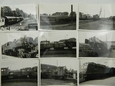 9 Fotos Bilder SW Lokomotive Zug Eisenbahn vom Trainspotter für Railfans K-2846