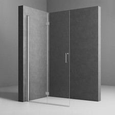 Duschwand 120 Falttür