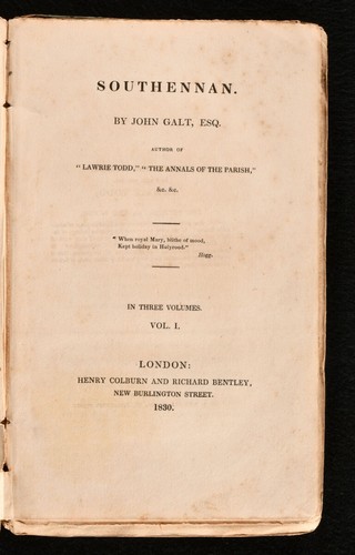 1830 3vols southennan john - 1830,