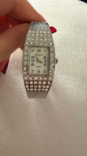 Damen uhr silber - uhr, mit