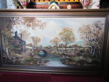 Ölgemälde auf Leinwand groß