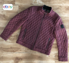 Belstaff NEW BRAMLEY jacket, quilt, burgundy red, size L