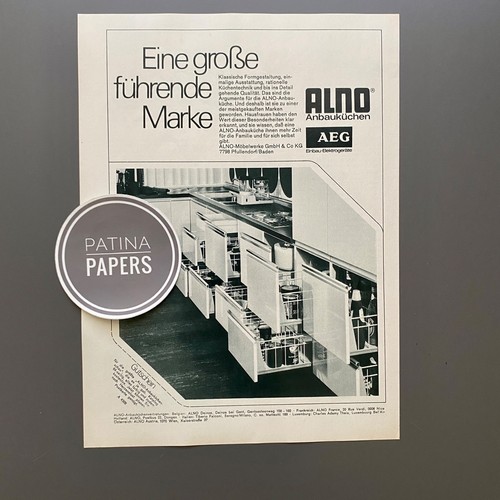 1971 alno möbelwerke - 1971,