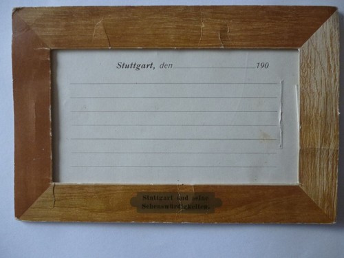 Ansichtskarte stuttgart und - ansichtskarte,