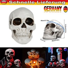 Gothic 1:1 Totenkopf Schädel Skull Halloween Horror Skelett Kopf Party Deko LOVE