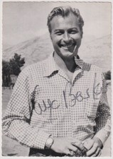 LEX BARKER Original Autogramm