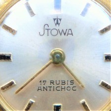niedliche HALSKETTEN UHR "STOWA" - "17 Rubis" gute Funktion, eher neuerer Bauart