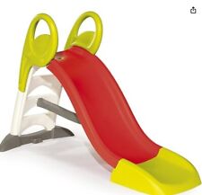 Smoby Rutsche, kompakte Kinderrutsche mit Wasseranschluss, 1,5 Meter lang