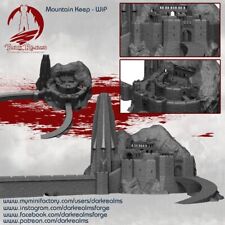 Dark Realms Mountain Keep (Helms Klamm) Mittelerde Fantasy Tabletop  28mm