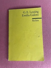 G. E. Lessing Emilia Galotti