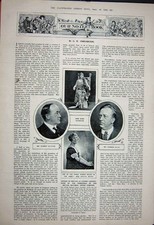 Original alter Vintage Druck