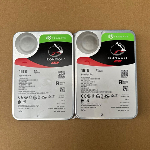 Seagate ironwolf pro tb - 2x,