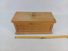 Werbung antik - Holz Dose mit