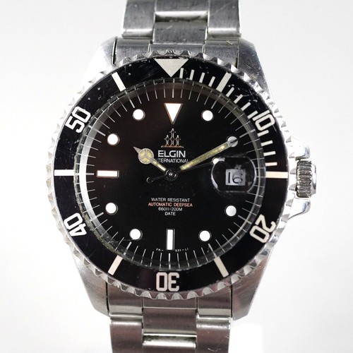 Elgin automatic diver - diver, vintage