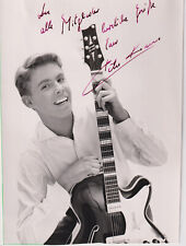 PETER KRAUS Original Autogramm signiertes Fanclub Großfoto selten