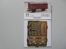 LM-001 Spur TT Messingbausatz Set diverse Ersatzteile Zurüstteile für Waggons