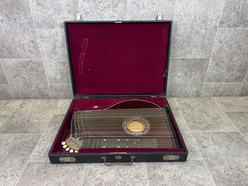 Alte antike zither - alte,