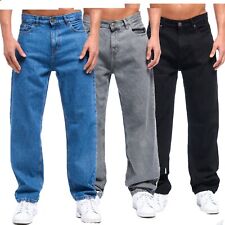 100%Baumwolle  Jeans Hose Baggy Stretch Denim Jeanshose Regular Fit Übergröße