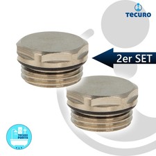 tecuro Blindstopfen 2 Stück