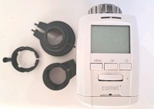 Eurotronic Comet Plus Heizkörperthermostat Programmierbar + Weiß Adapter NEU