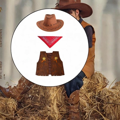 Western cowboy kostüm set - western, -kostüm