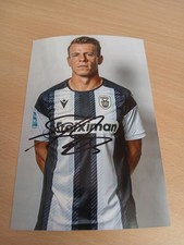 Signiertes Foto Stefan Schwab