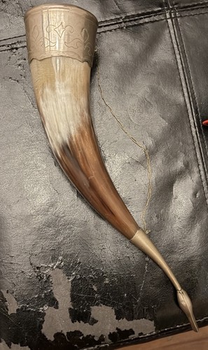 Trinkhorn jagdhorn mit - trinkhorn,