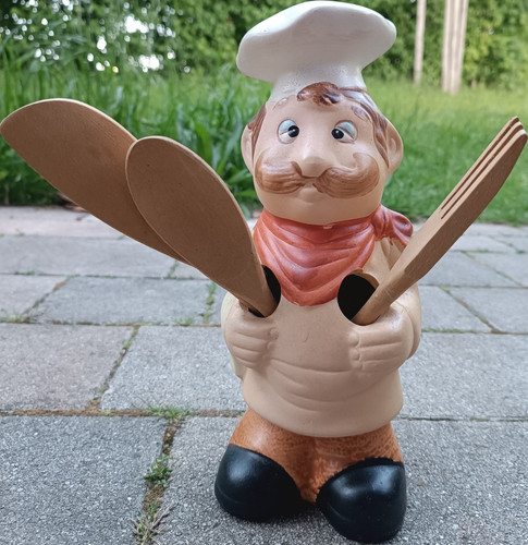 Süßer koch aus keramik - süßer,