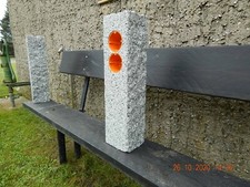 Gartensteckdose Granit Stele  Steckdosensäule zB für Lichterkette