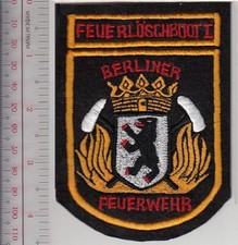 Fire Boat Germany Berlin Fire