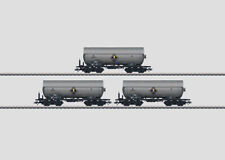 46457 Märklin HO 3 Wagen Drucktankset Druckgas-Kesselwagen-Set Dansk DSB Neu in OVP