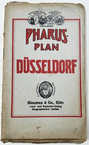 Pharus plan düsseldorf 1920 - pharus,