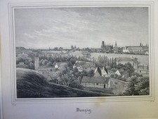 Lithographie Danzig