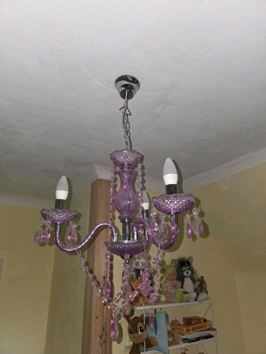 Lampe kronleuchter lila - lila, wie