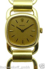 ROLEX DESIGNER ARMBANDUHR AUS DEN 1970er JAHREN - MASSIV 18ct GOLD - DAMEN