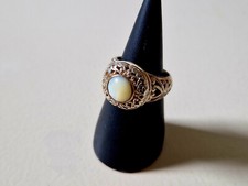  Vintage Ring aus Silber 925 mit Perlmutt DUR Schmuck