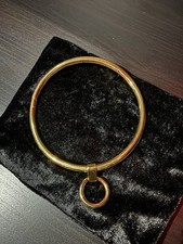 Halsreif - Ring Der O - Edelstahl-vergoldet