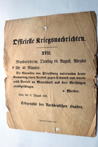 Aushang orig flugblatt - orig.-flugblatt, xviii