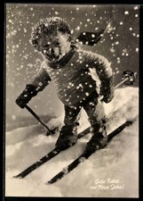 Ansichtskarte Mecki fährt im