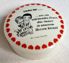 Liebe ist - Deckeldose -